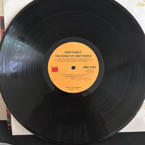 Deep Purple & The Royal Philharmonic Orchestra (Record) - Picture 8 of 8